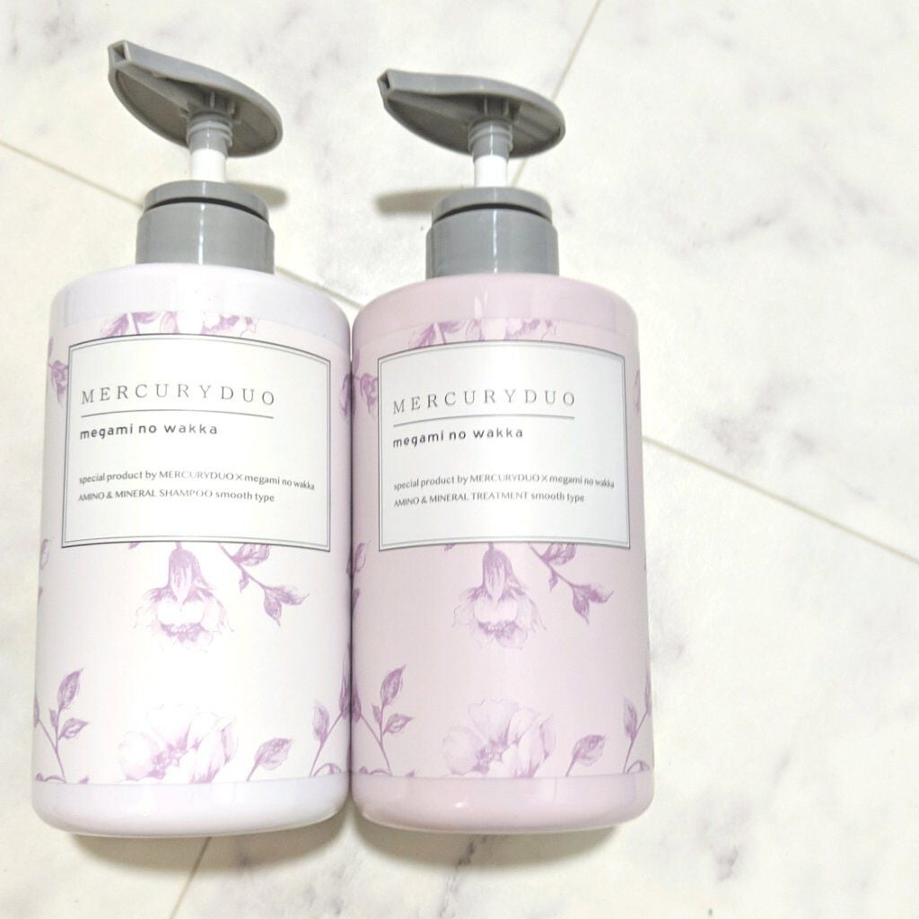 MERCURYDUO シャンプー【スムース】・トリートメント【スムース】/R&/市販シャンプーを使ったクチコミ(1枚目)