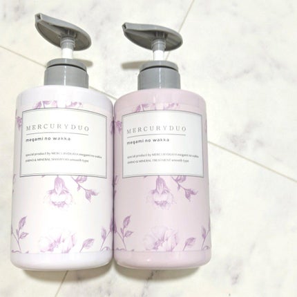 MERCURYDUO シャンプー【スムース】・トリートメント【スムース】/R&/市販シャンプーを使ったクチコミ(1枚目)