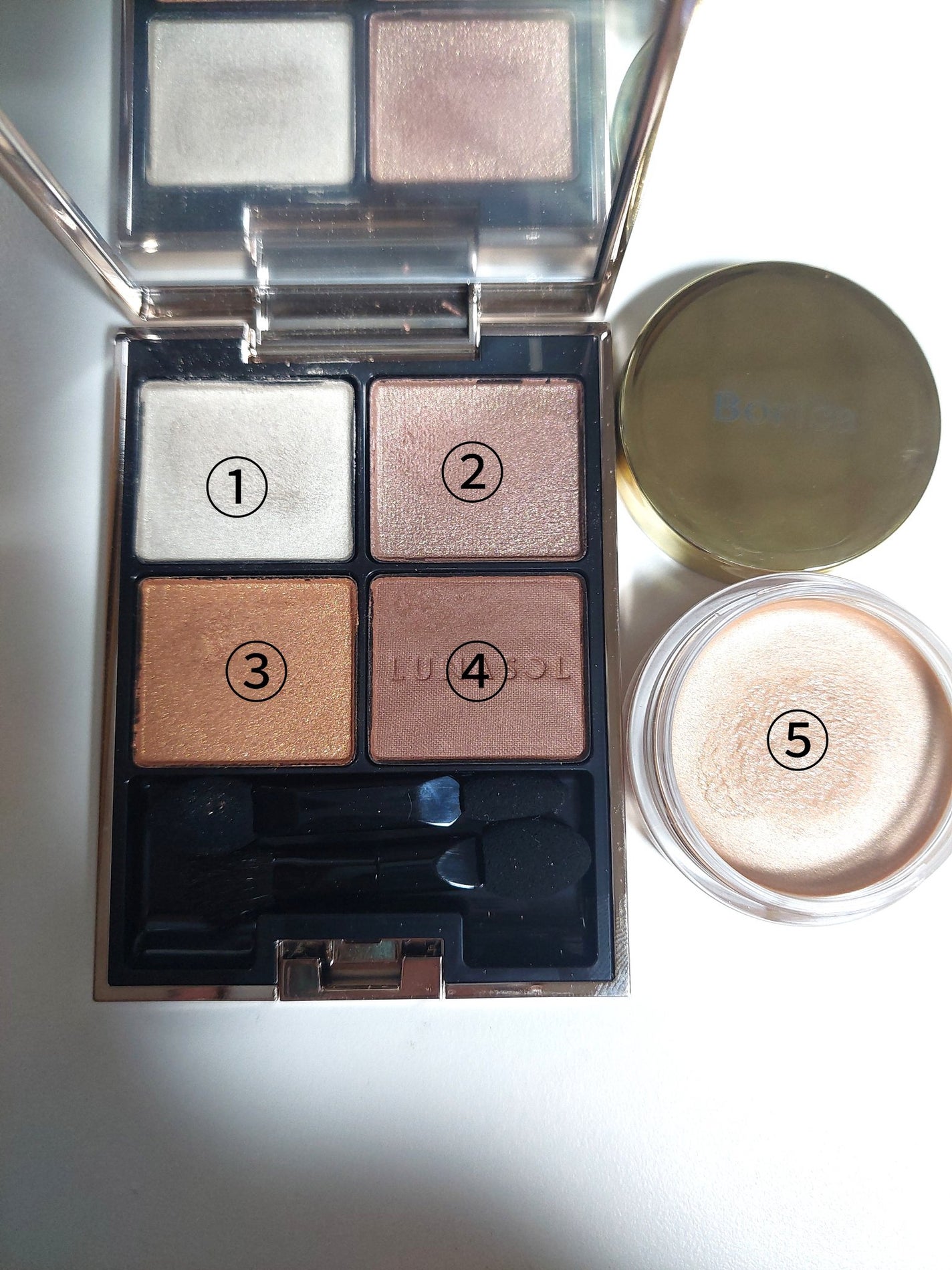 アイカラーレーション/LUNASOL/アイシャドウパレットを使ったクチコミ(3枚目)