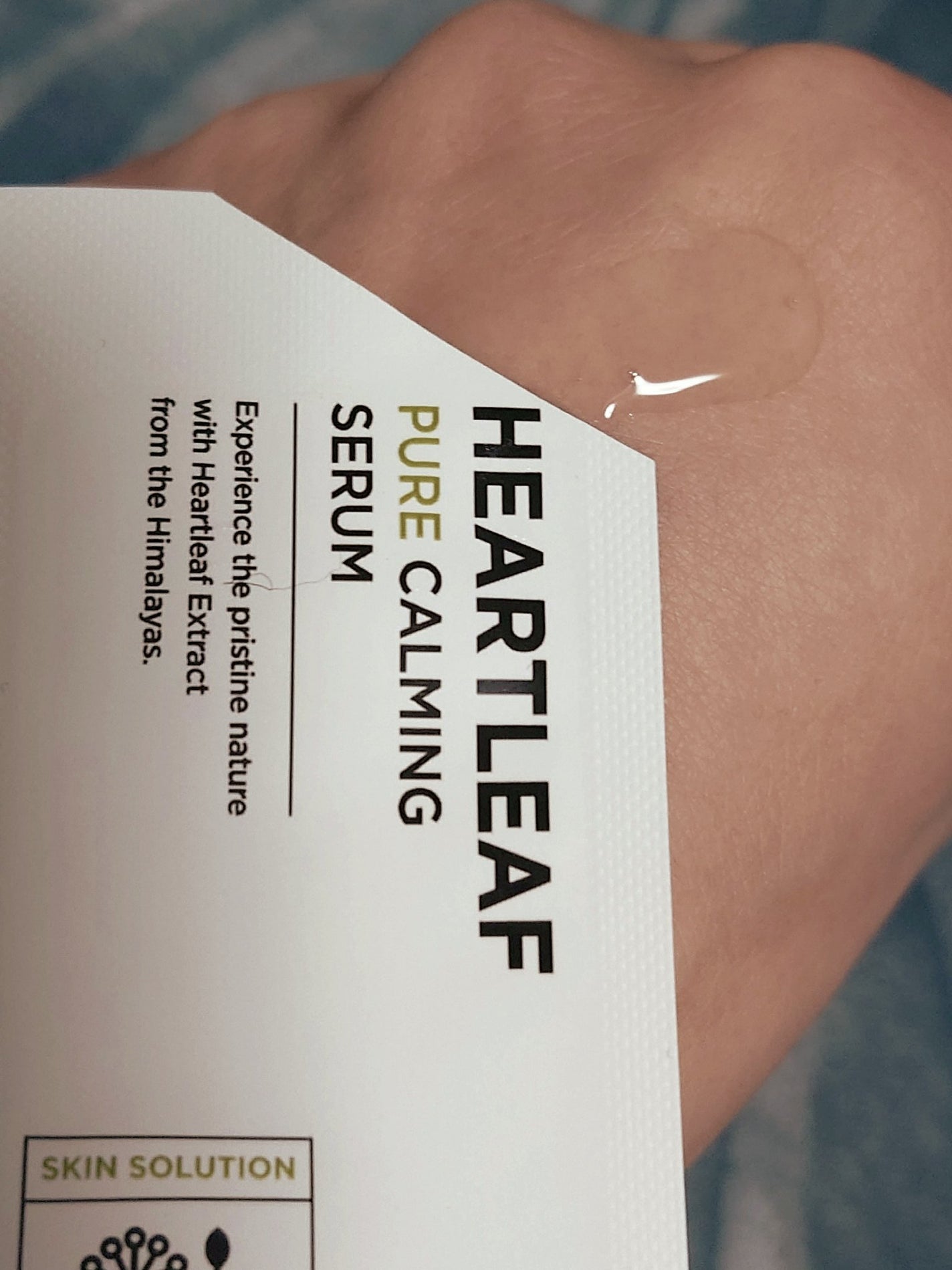 ラボケア ハートリーフピュアカーミングセラム/MEDIHEAL/美容液を使ったクチコミ(3枚目)