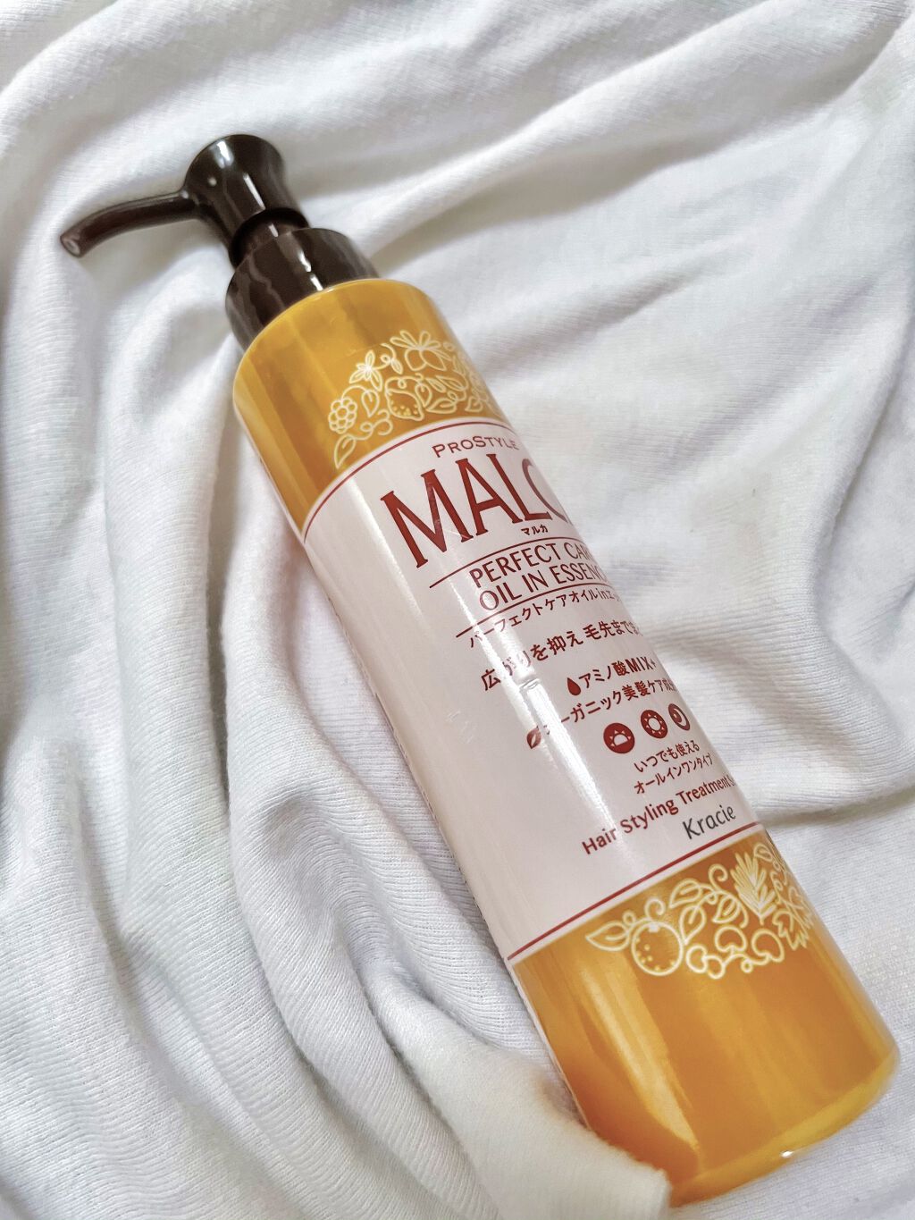 パーフェクトケアオイルinエッセンス/プロスタイル マルカ/ヘアオイルを使ったクチコミ（1枚目）