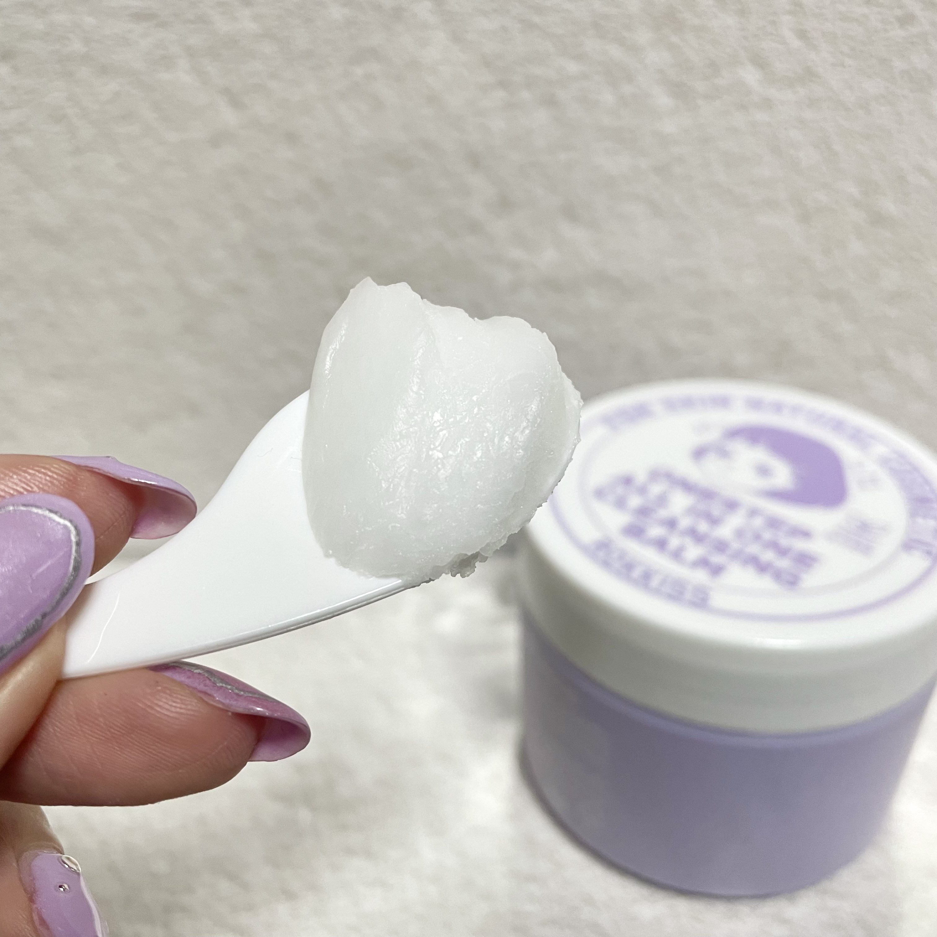 ワンステップオールインワンクレンジングバーム/Rokkiss/クレンジングバームを使ったクチコミ（2枚目）