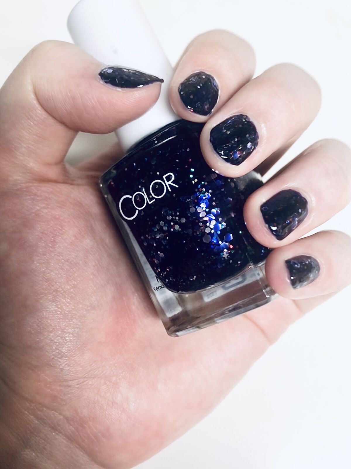 カラークラブ D205 Midnight Sky/Forsythe/マニキュアを使ったクチコミ（1枚目）
