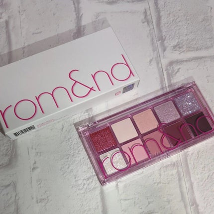 ベターザンパレット/rom&nd/アイシャドウパレットを使ったクチコミ(4枚目)