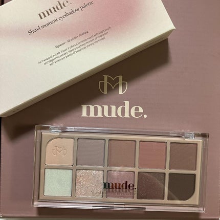MDショールモーメント アイシャドウパレット/mude/アイシャドウパレットを使ったクチコミ(1枚目)