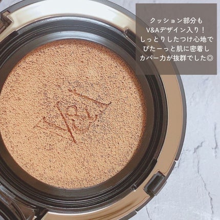 ロングウェアクッションファンデーション/V&Aビューティー/クッションファンデーションを使ったクチコミ(4枚目)