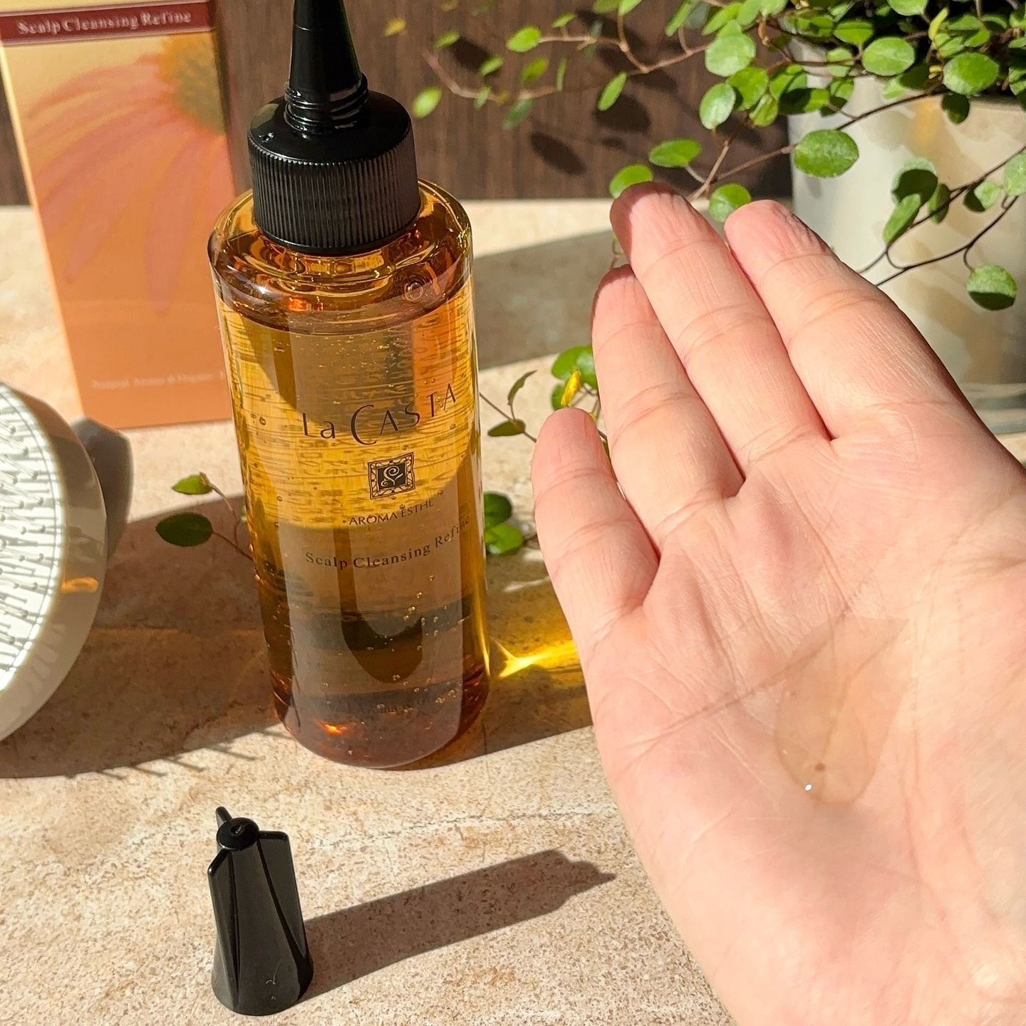スキャルプ クレンジング リファイン/ラ・カスタ/頭皮クレンジングを使ったクチコミ（3枚目）