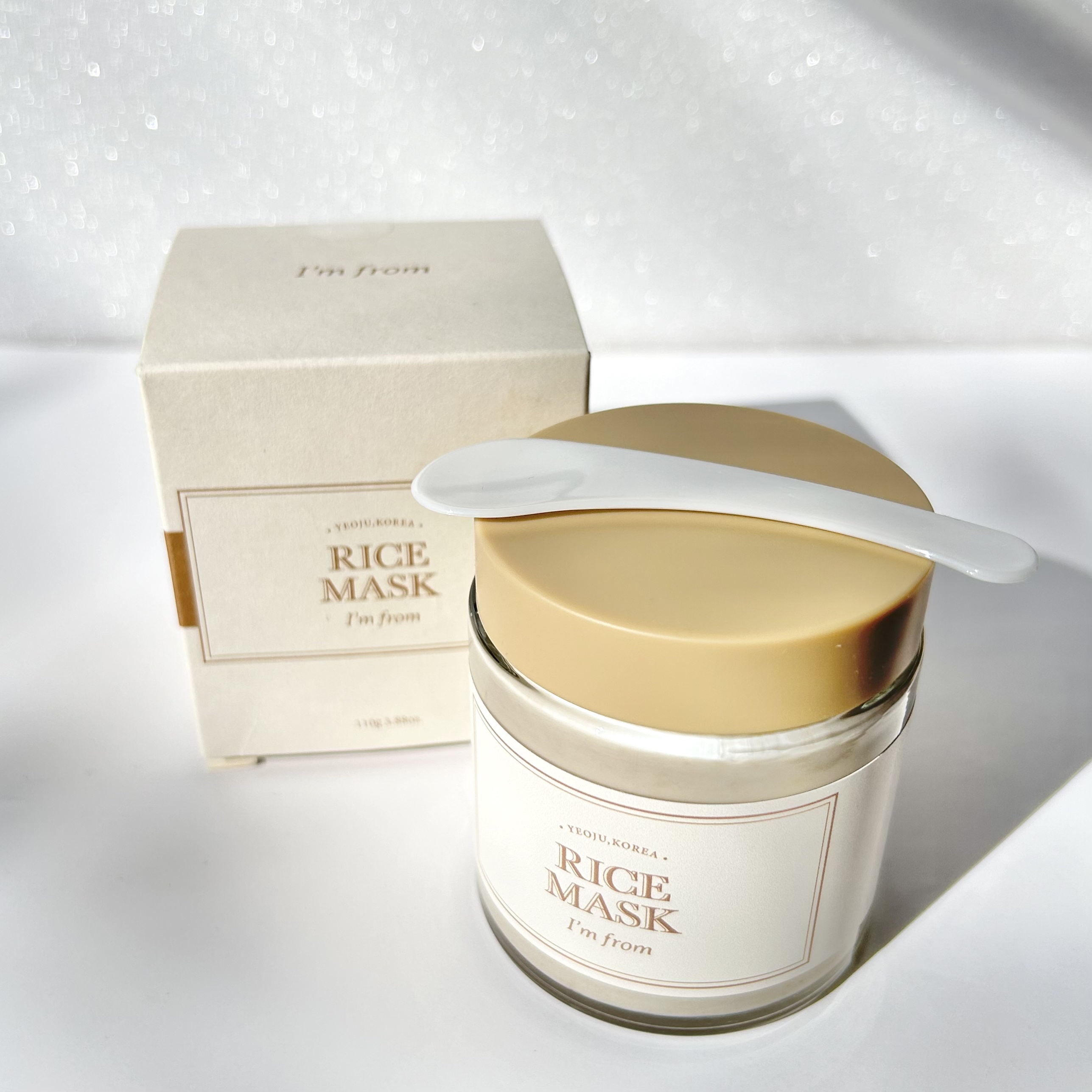 RICE MASK/I'm from/洗い流すパック・マスクを使ったクチコミ（2枚目）