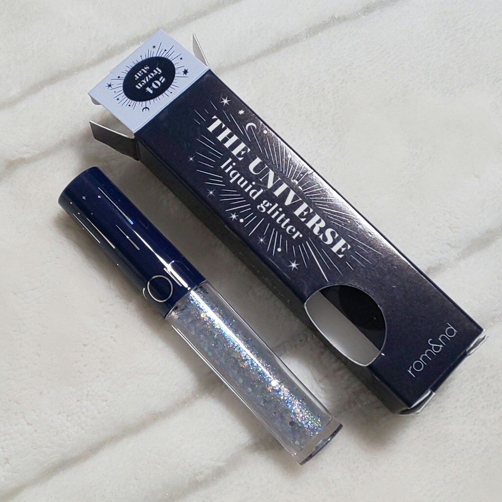 リキッド グリッター シャドウ/rom&nd/グリッターを使ったクチコミ（1枚目）