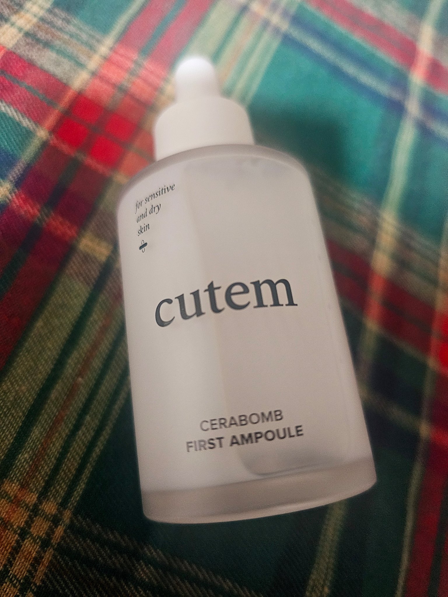 セラボムファーストアンプル/cutem/フェイスクリームを使ったクチコミ（1枚目）