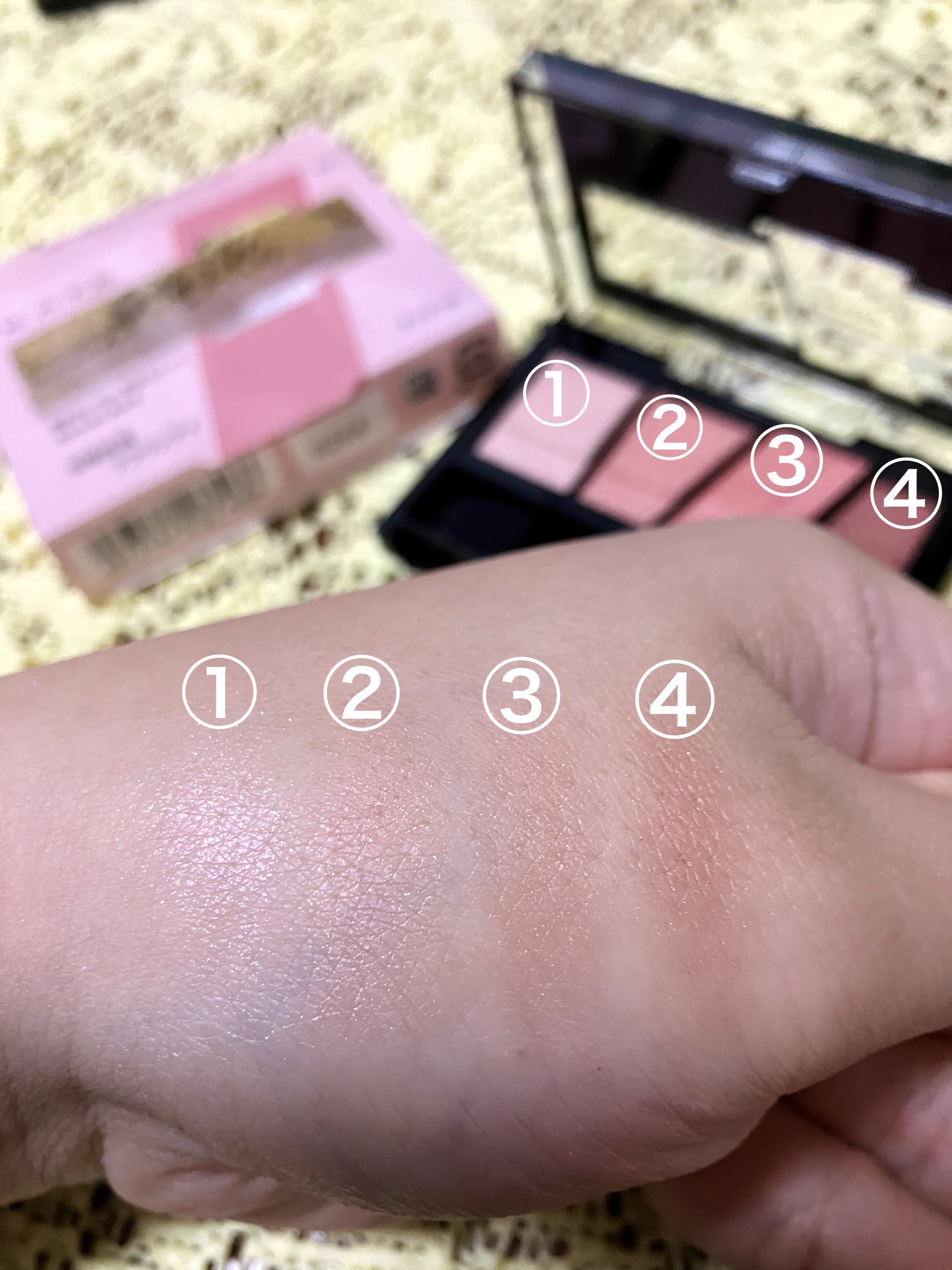 デザイニングブラウンアイズ/KATE/アイシャドウパレットを使ったクチコミ（2枚目）