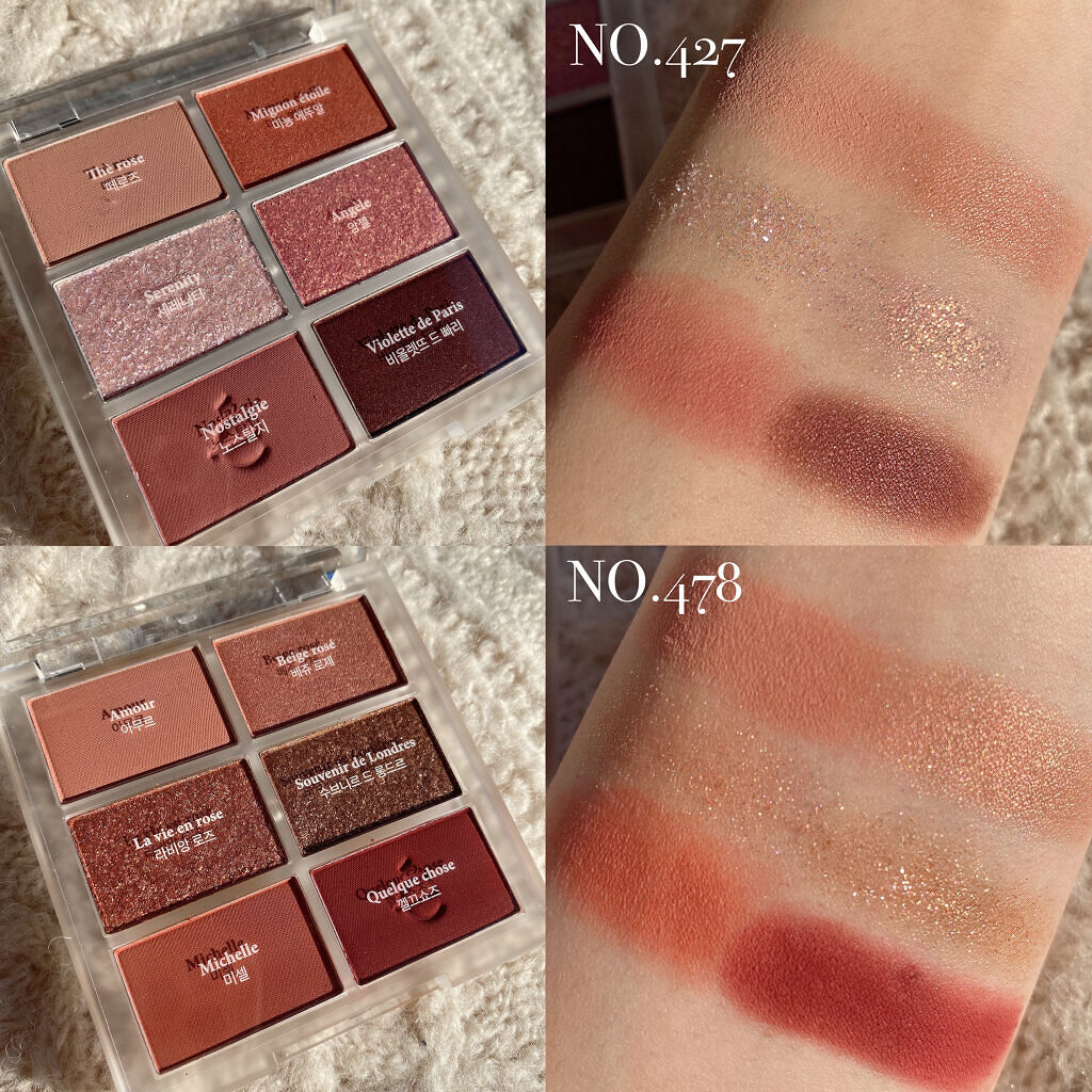 プロアイシャドウパレットセシル/CELEFIT/アイシャドウパレットを使ったクチコミ（3枚目）