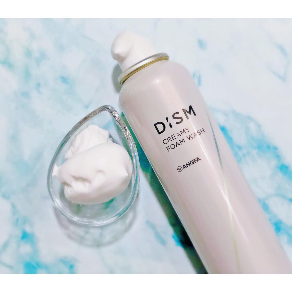 ディズム クリーミーフォームウォッシュ/DISM/泡洗顔を使ったクチコミ（2枚目）