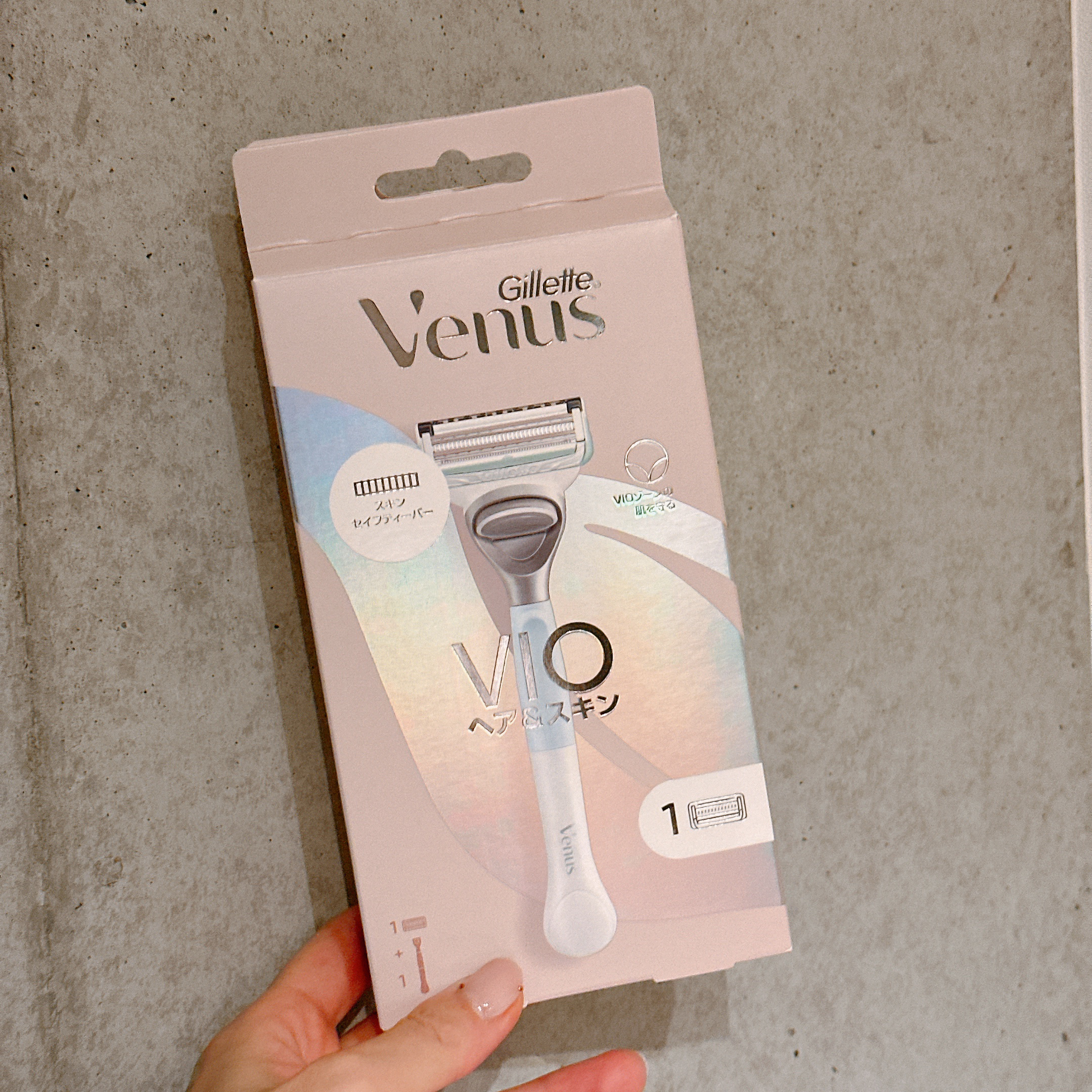 ヴィーナス VIO ヘア&スキン カミソリ/Gillette Venus/シェーバーを使ったクチコミ（1枚目）