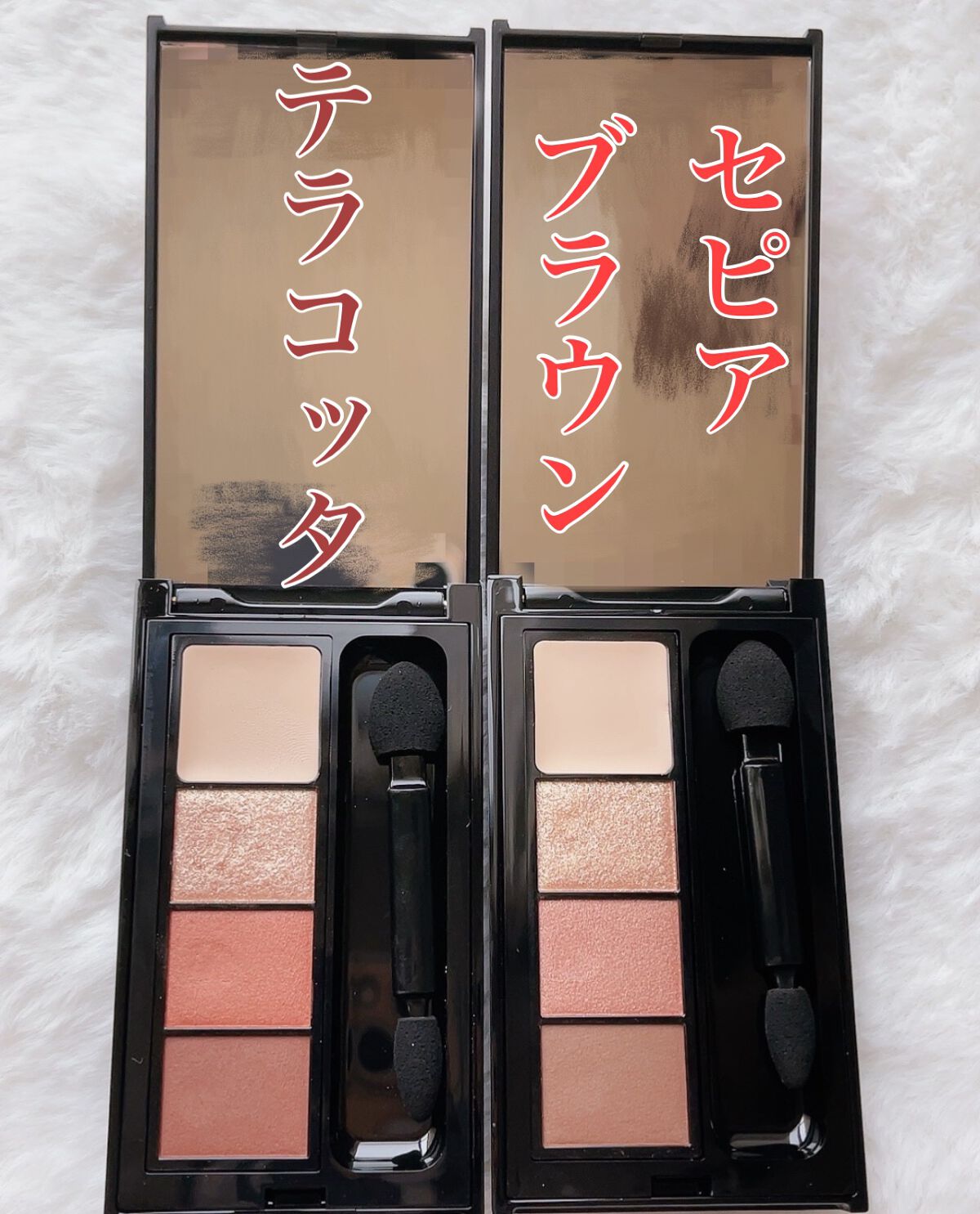 スパークリングリッチシャドウ SR-2 テラコッタ/LB/アイシャドウパレットを使ったクチコミ（3枚目）