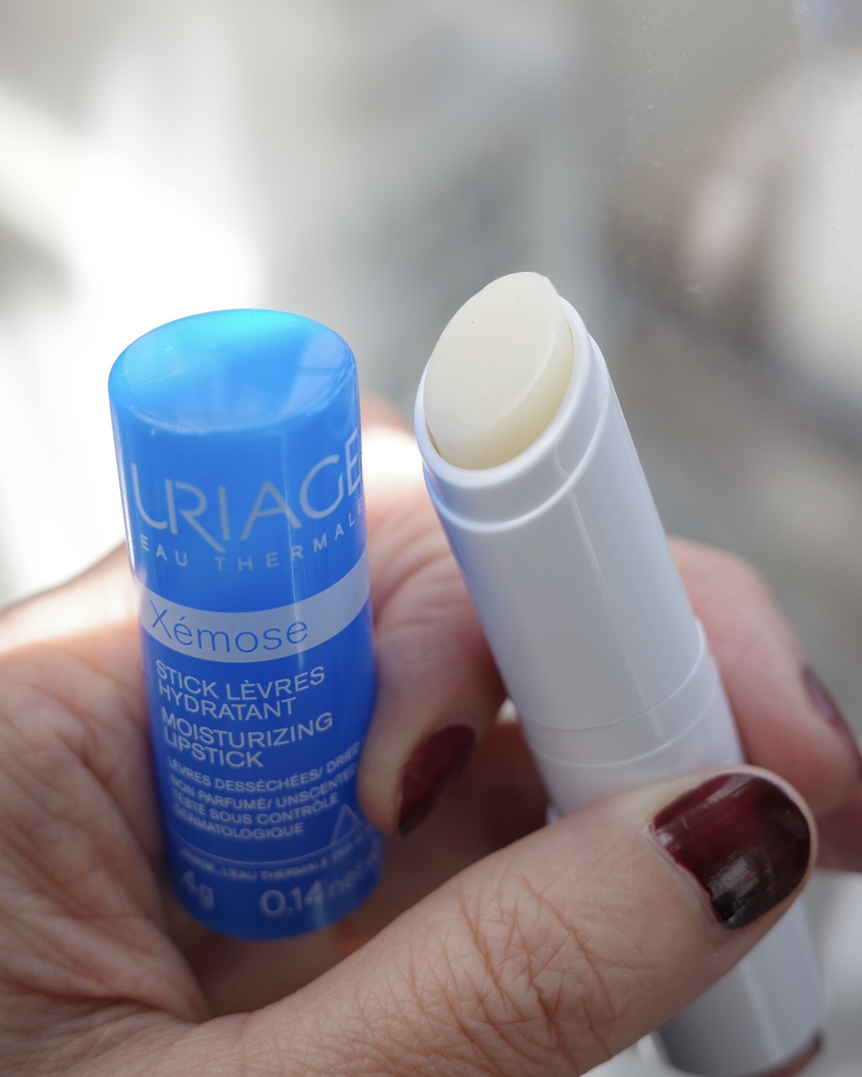 モイストリップ(無香料)/ユリアージュ/リップクリームを使ったクチコミ（2枚目）