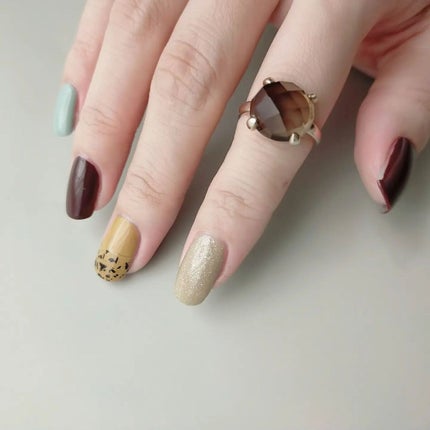 プレイフル アップデートネイル pun-02 ミモザ/PLAYFUL/オールインワンネイルの画像