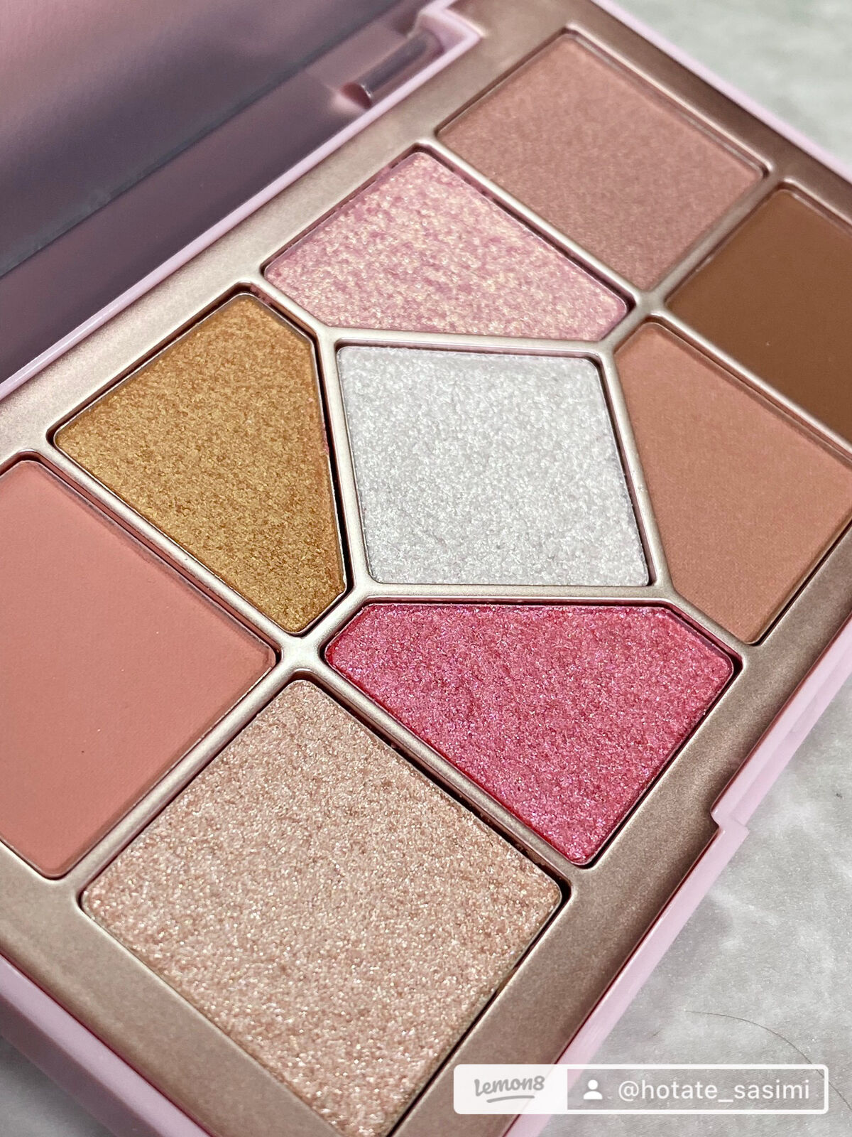 シャインユー アイシャドウパレット 02 黄昏時に煌めく木曜日/frunflynn/アイシャドウパレットを使ったクチコミ（3枚目）