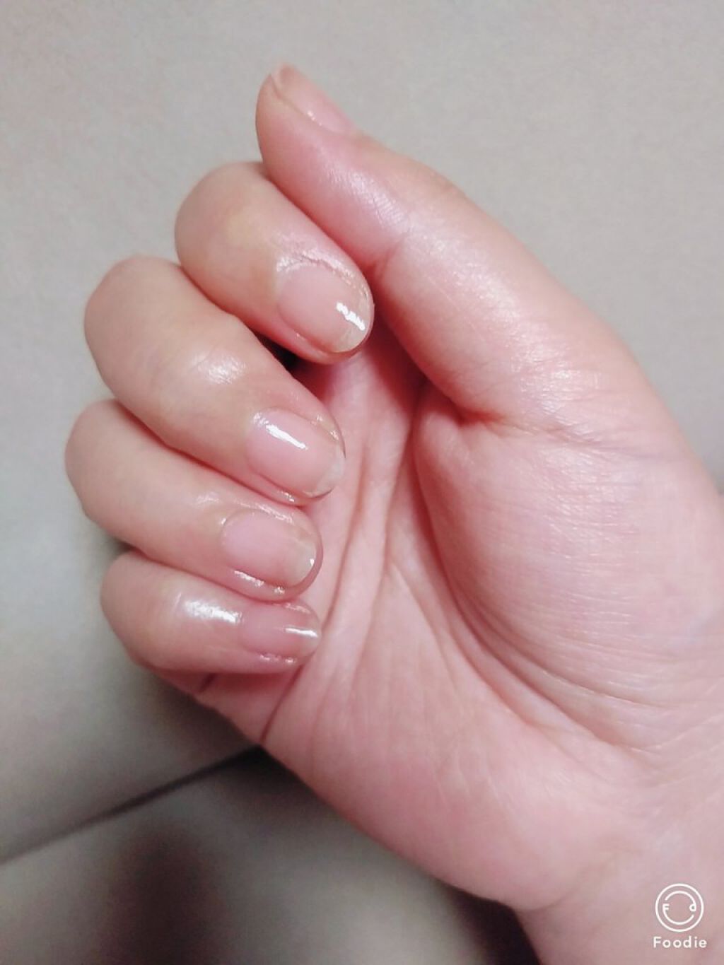 ネイルファンデーション/パラドゥ/マニキュアを使ったクチコミ（1枚目）