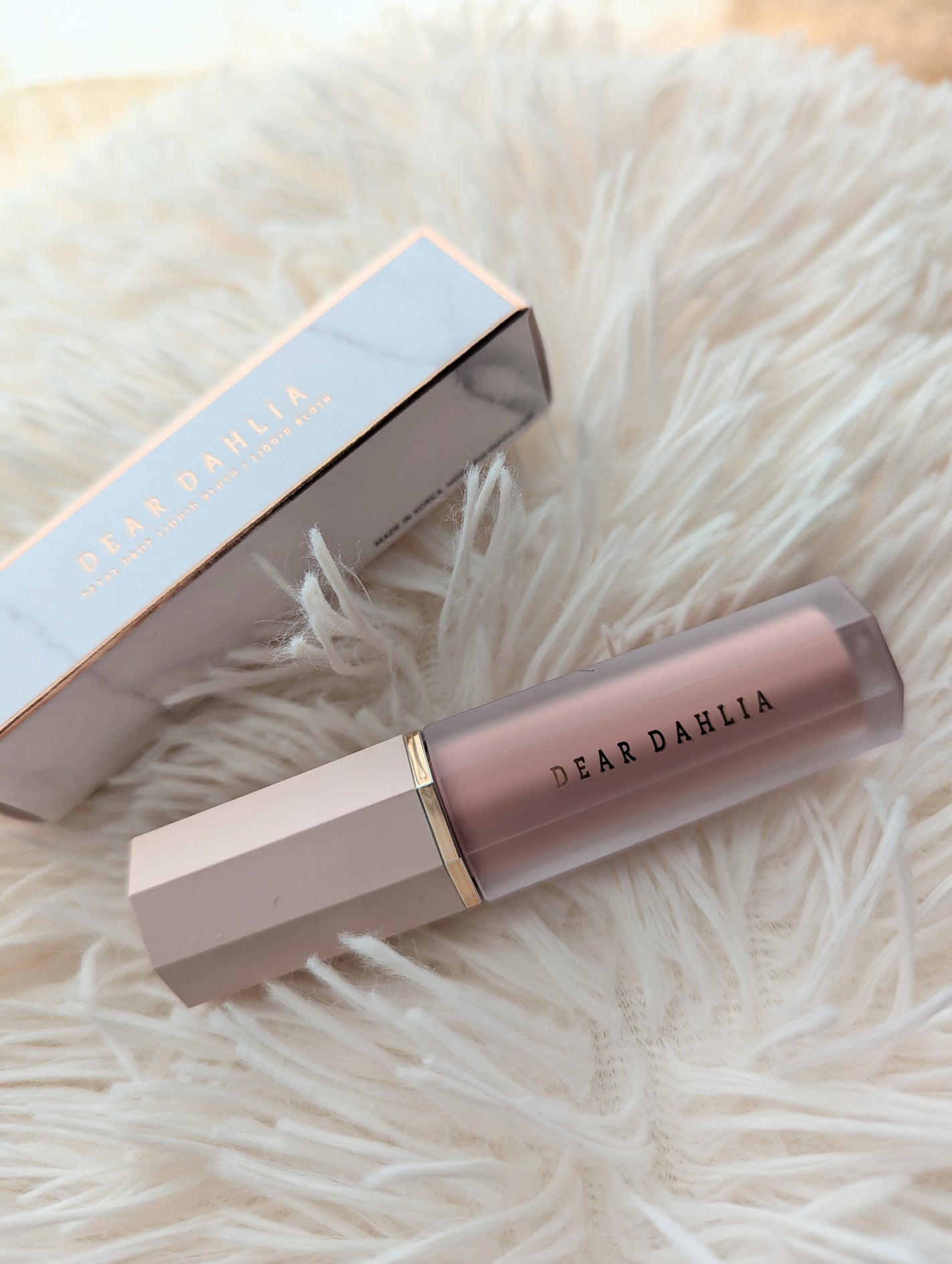 ペタルドロップリキッドブラッシャー/DEAR DAHLIA/リキッドチークを使ったクチコミ(1枚目)