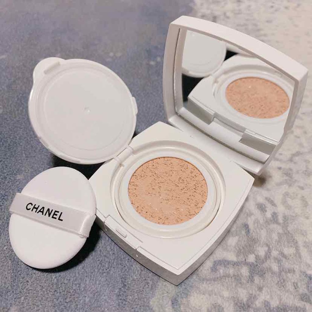 ル ブラン クッション/CHANEL/クッションファンデーションを使ったクチコミ（2枚目）
