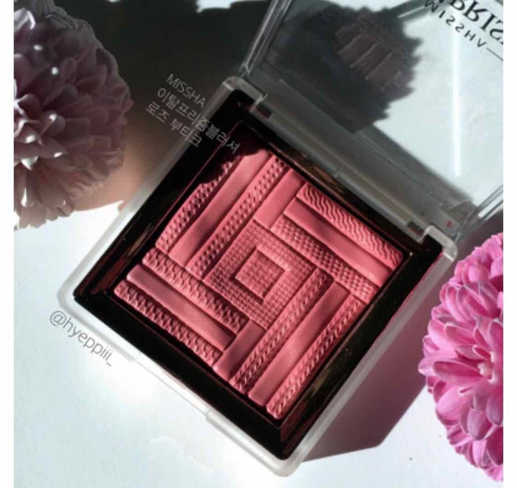 サテンチーク イタルプリズム Rose Boutique/MISSHA/パウダーチークを使ったクチコミ（1枚目）