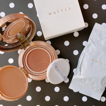 WATTLEクッションファンデーション/WATTLE/クッションファンデーションを使ったクチコミ(5枚目)