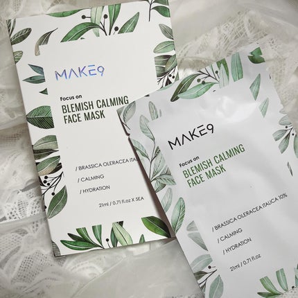 ブラミッシュカーミングフェイス マスク/MAKE9/シートマスク・パックを使ったクチコミ(1枚目)