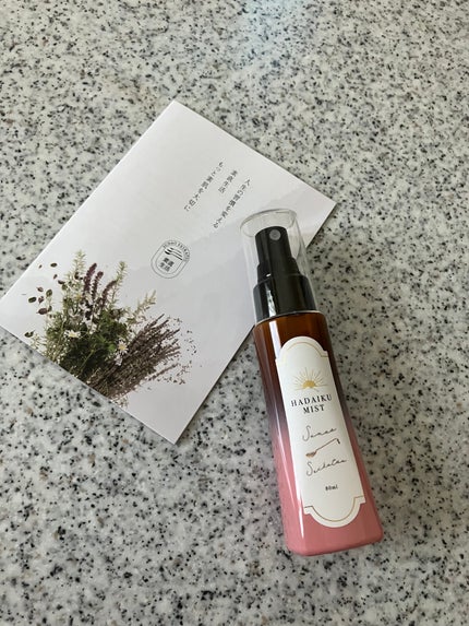 肌育ミスト/素直生活/ミスト状化粧水を使ったクチコミ(1枚目)