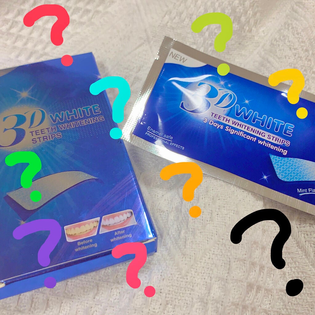 クレスト3Dホワイトニング ホワイトストリップ プロフェッショナル エフェクツ/クレスト/その他オーラルケアを使ったクチコミ(1枚目)