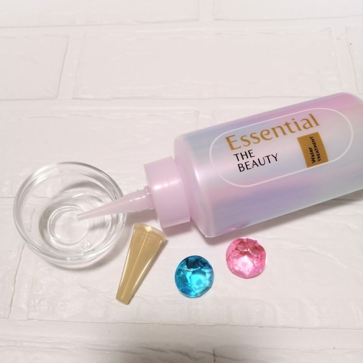 エッセンシャル プレミアム ウォータートリートメント EXスムース/エッセンシャル/アウトバストリートメントを使ったクチコミ（3枚目）