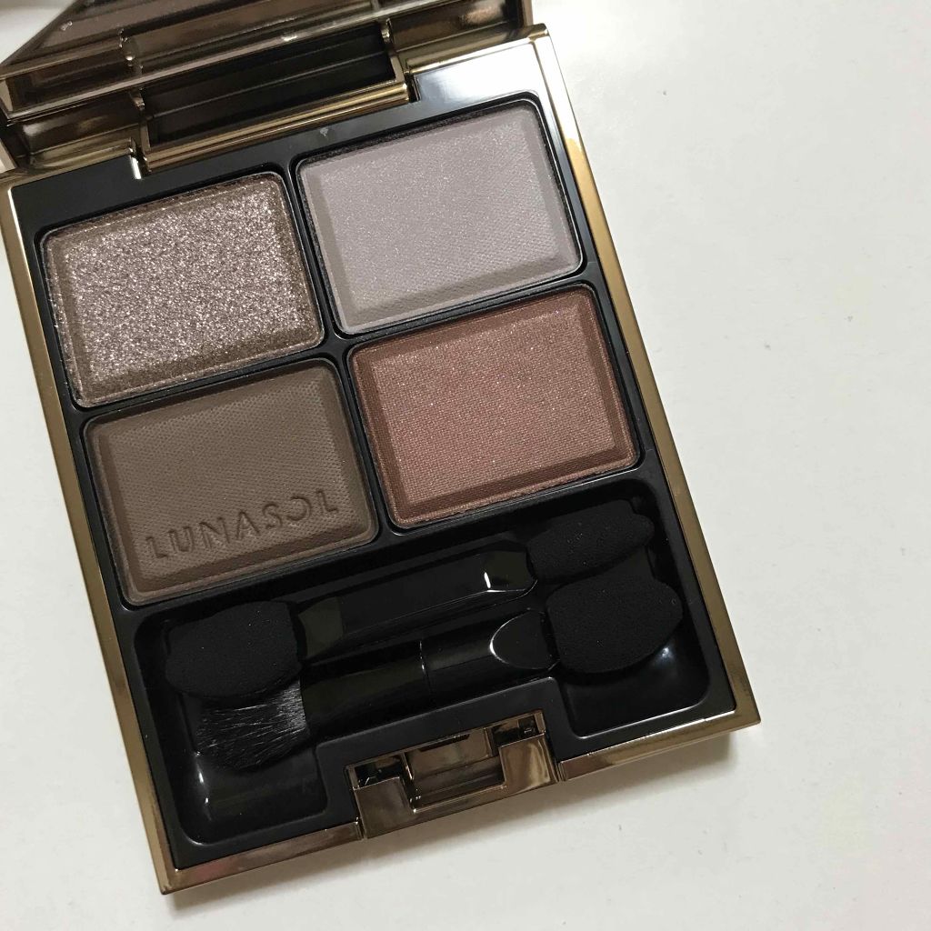 ニュアンスシェイドアイズ 01 Romantic Scene/LUNASOL/アイシャドウパレットを使ったクチコミ（1枚目）
