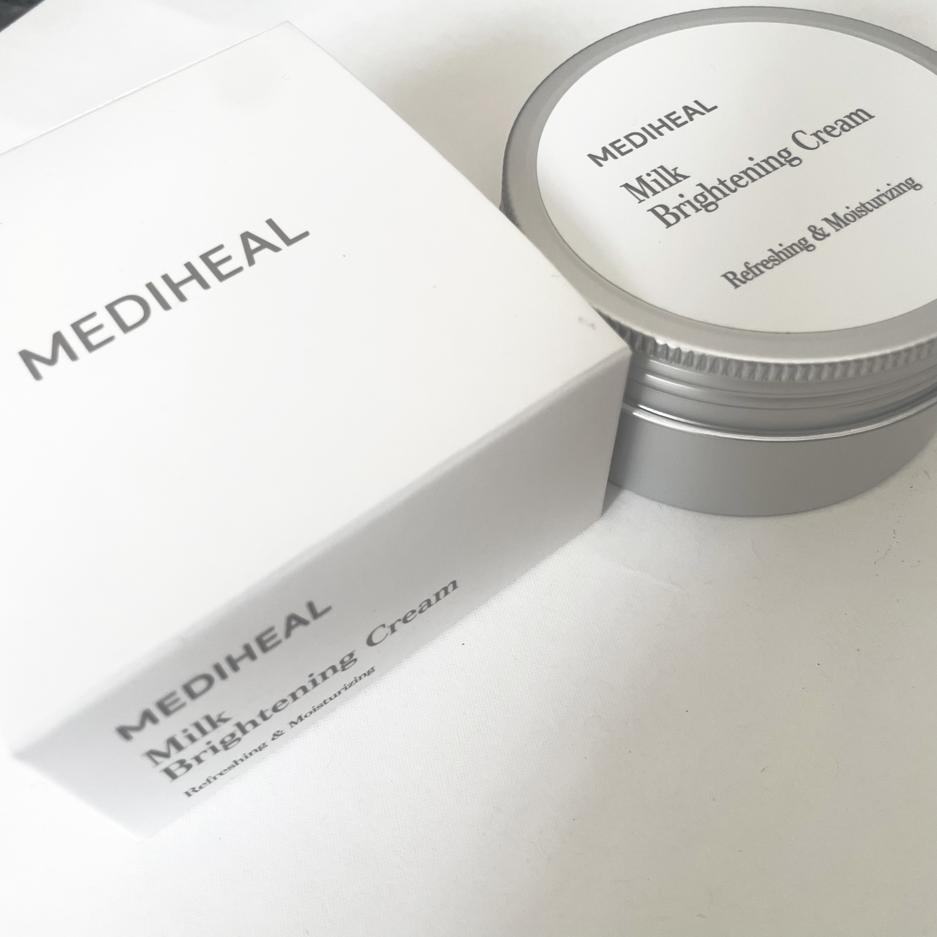 ミルクブライトニングクリーム/MEDIHEAL/フェイスクリームを使ったクチコミ（1枚目）