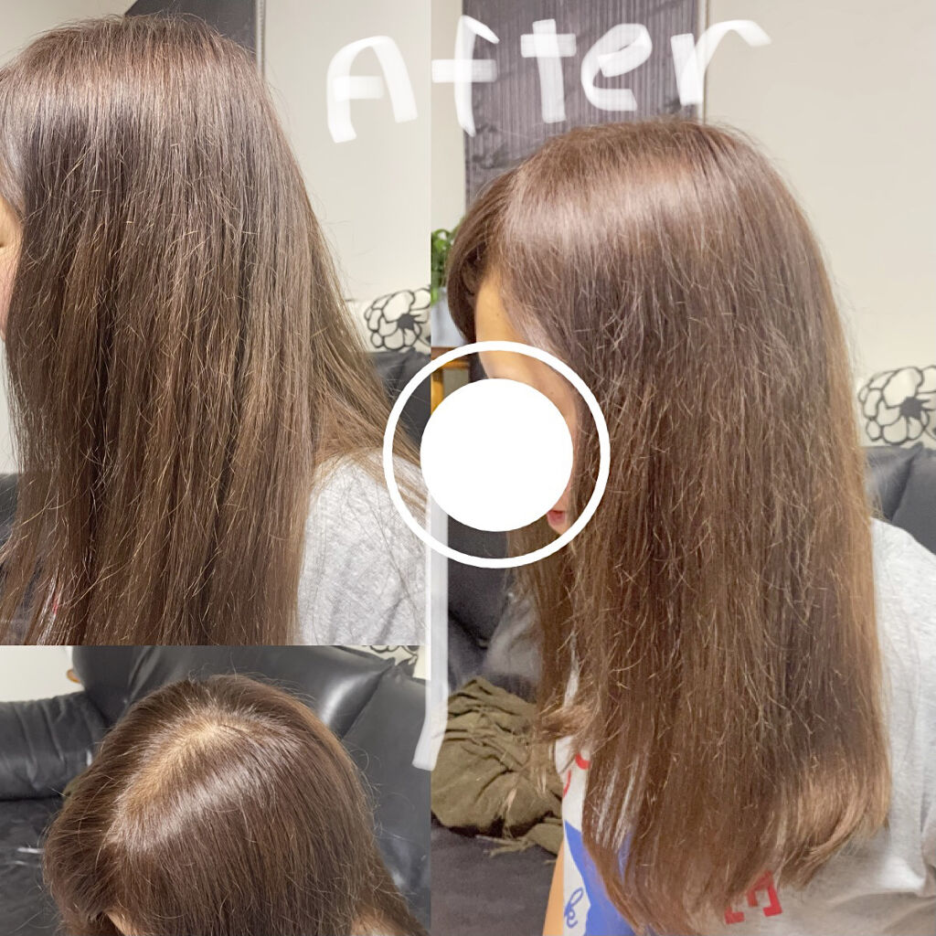 泡カラー/リーゼ/ヘアカラーを使ったクチコミ（3枚目）