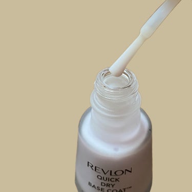 クイック ドライ ベース コート N/REVLON/ネイルトップコート・ベースコートを使ったクチコミ（3枚目）