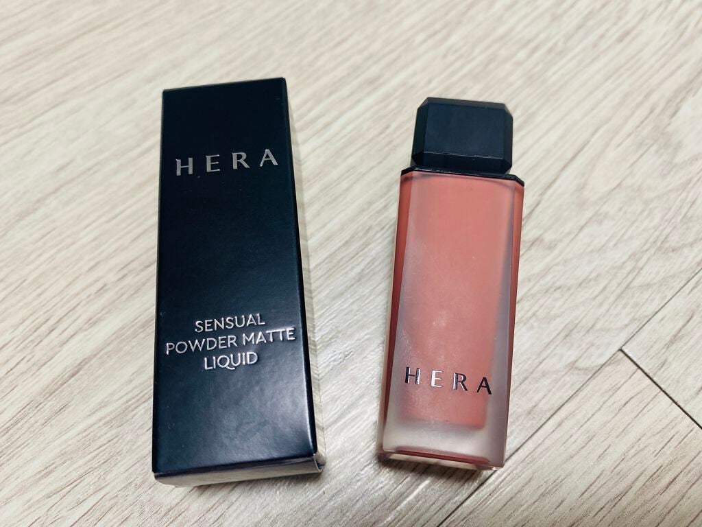 センシュアルパウダーマットリキッド/HERA/口紅を使ったクチコミ(1枚目)