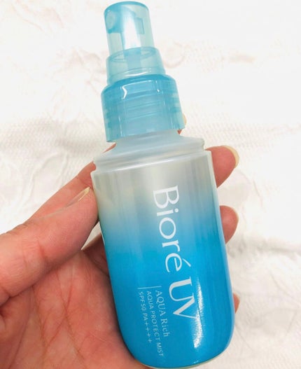 ビオレUV アクアリッチ アクアプロテクトローション(水層パック)/ビオレ/日焼け止めローションを使ったクチコミ(2枚目)