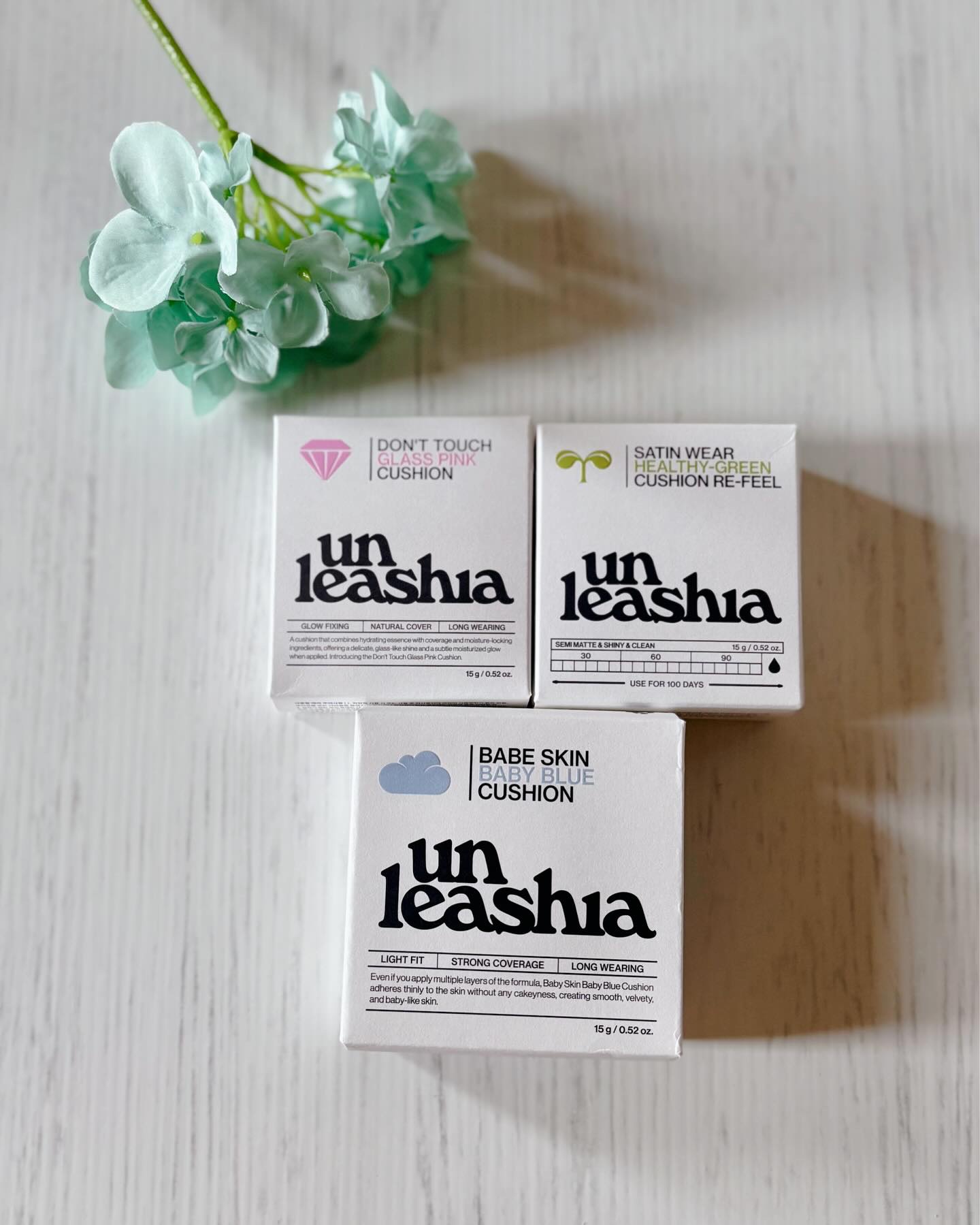 ベイブスキンベイビーブルークッション/unleashia/クッションファンデーションを使ったクチコミ（2枚目）