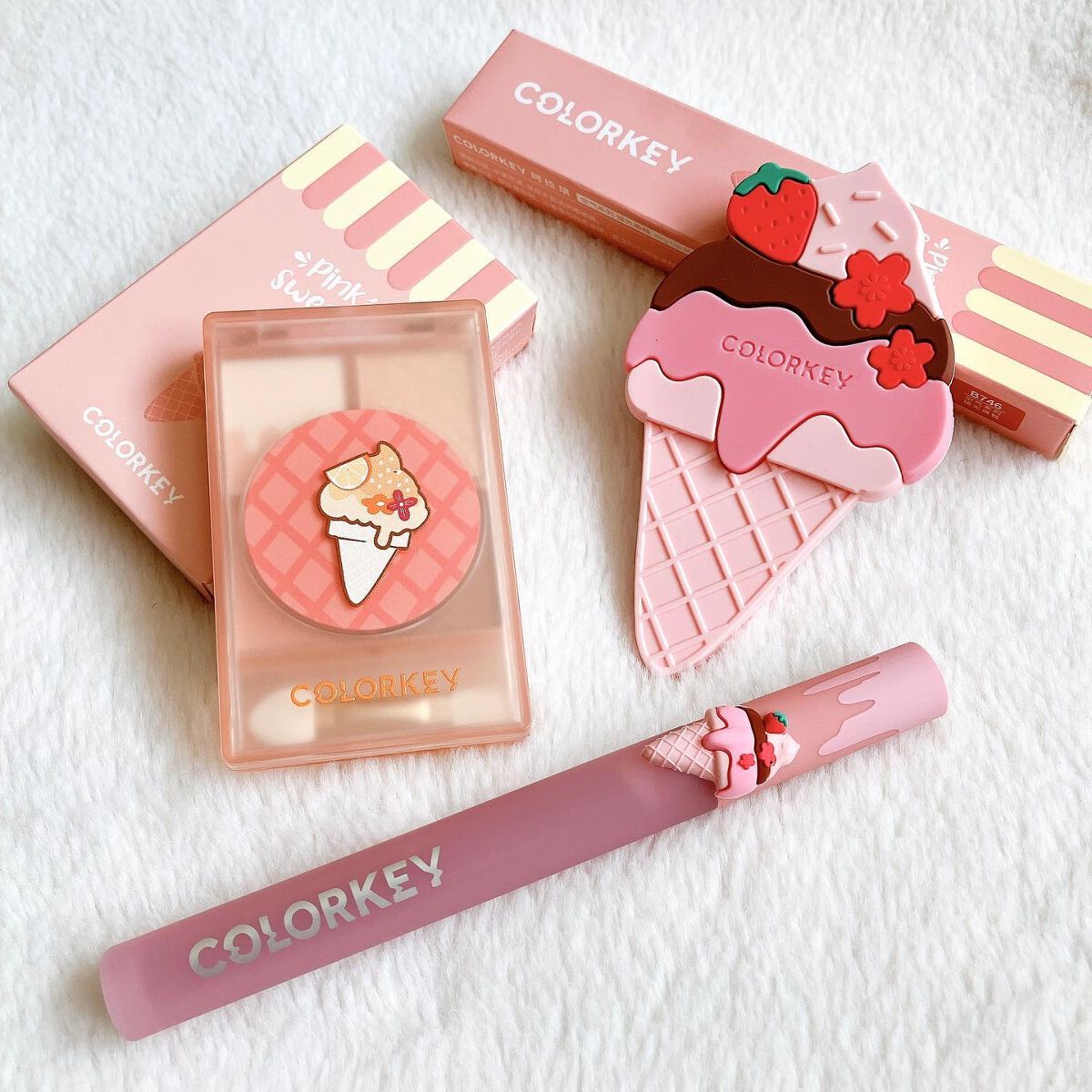 四色アイシャドウパレット/COLORKEY/アイシャドウパレットを使ったクチコミ(1枚目)