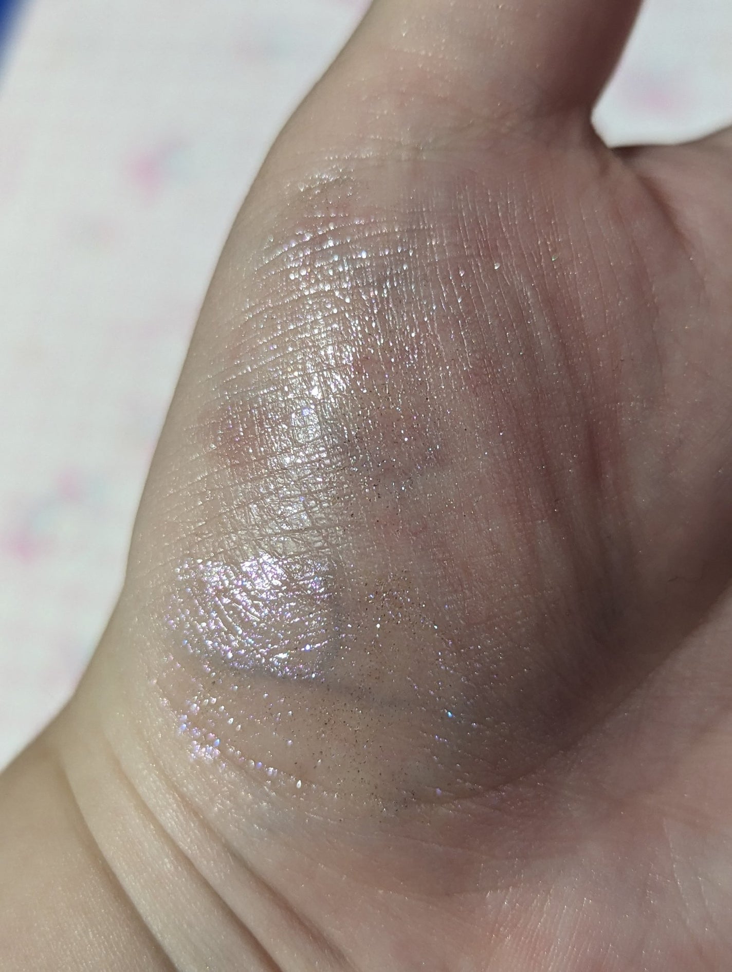 リキッド グリッター シャドウ/rom&nd/グリッターを使ったクチコミ(5枚目)