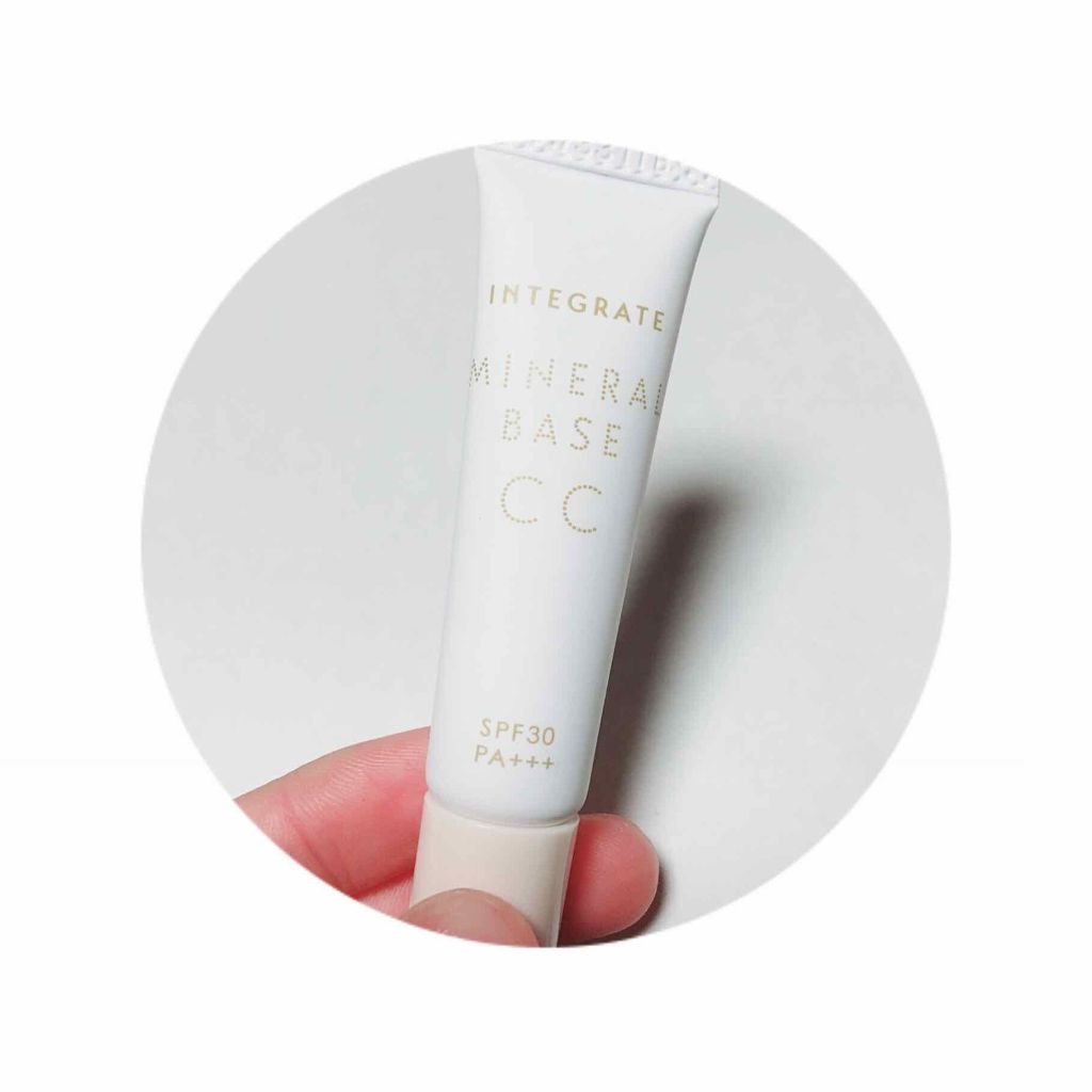 ミネラルベース CC/インテグレート/CCクリームを使ったクチコミ（1枚目）