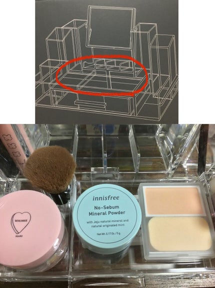 クリアドレッサー収納/3COINS/その他を使ったクチコミ(5枚目)