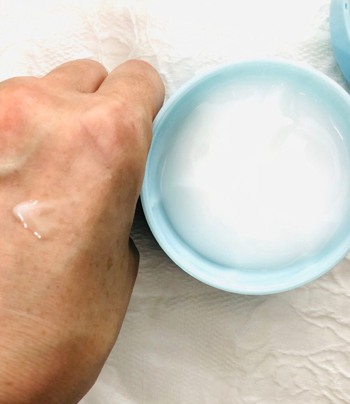 DHCルクスミー 薬用ホワイトニング ジェル/DHC/オールインワン化粧品を使ったクチコミ(2枚目)