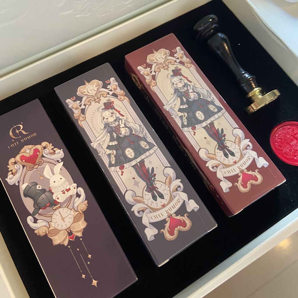 不思議の国のお茶会リップ/Cute Rumor(可愛物語)/口紅を使ったクチコミ（3枚目）