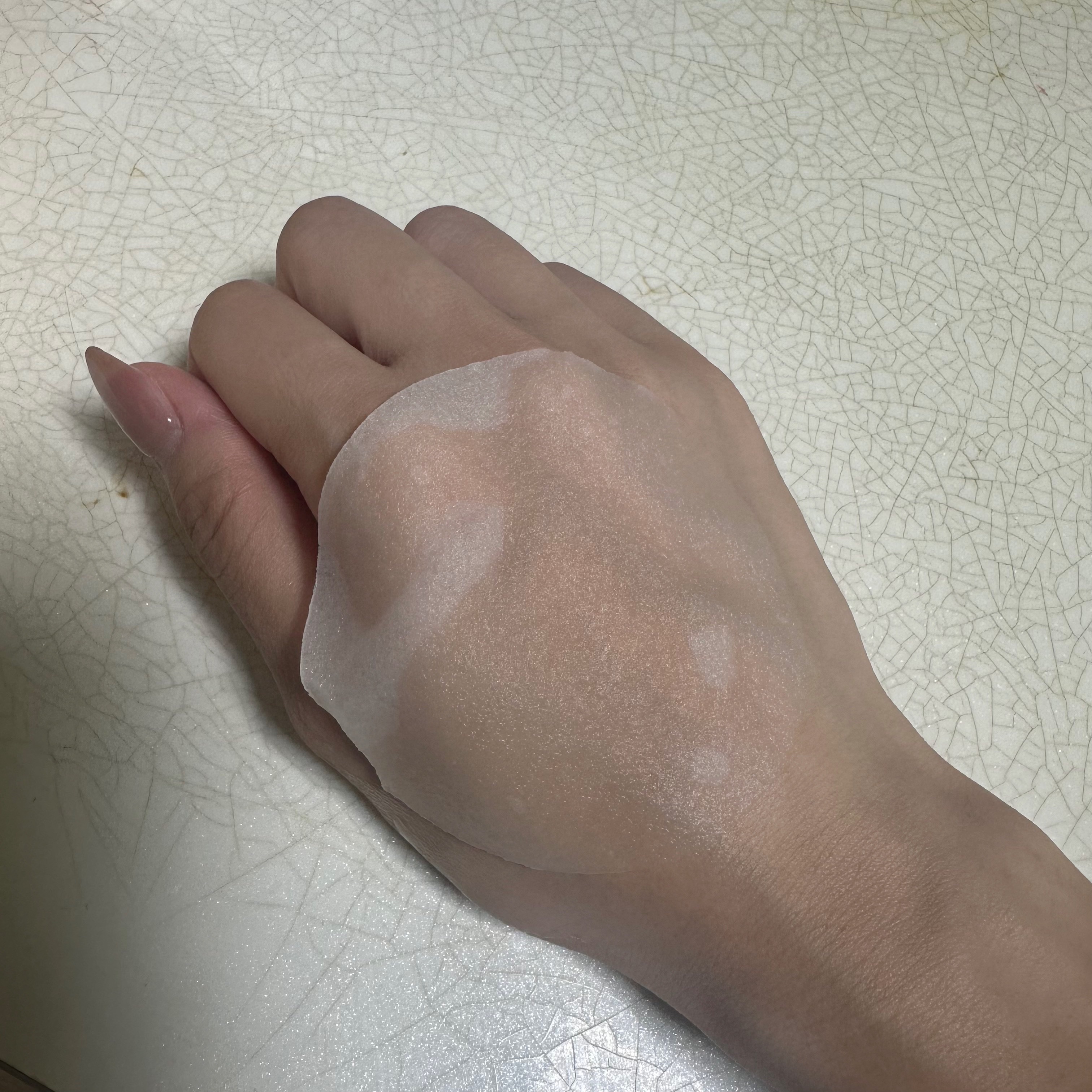 弱酸性pHシートマスク  グルタチオンソームフィット/Abib /シートマスク・パックを使ったクチコミ（3枚目）