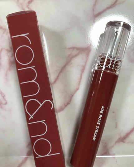 グラスティングウォーターティント/rom&nd/リップティントを使ったクチコミ(1枚目)