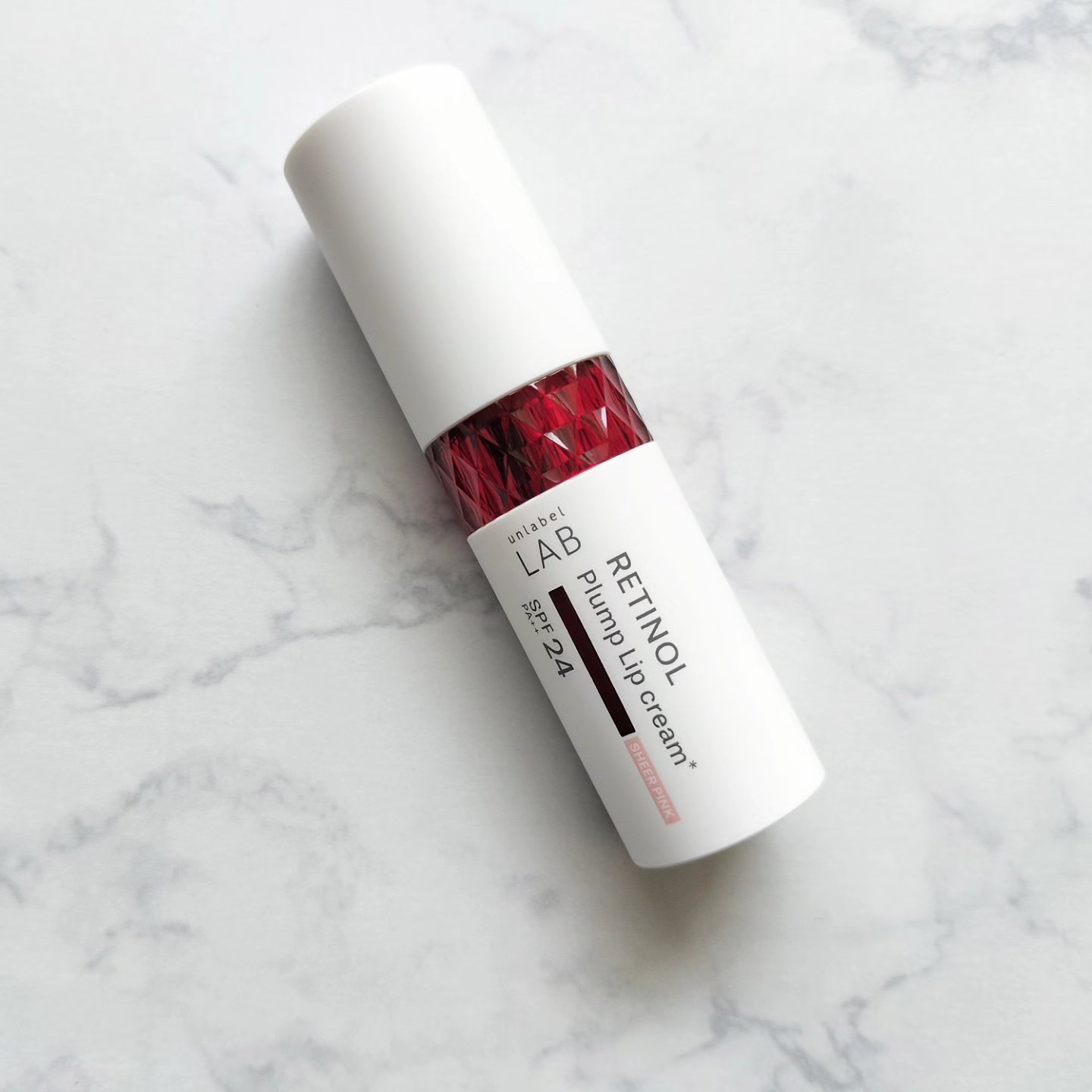 アンレーベル ラボ R プランプ UVリップクリーム/unlabel/リップクリームを使ったクチコミ（1枚目）