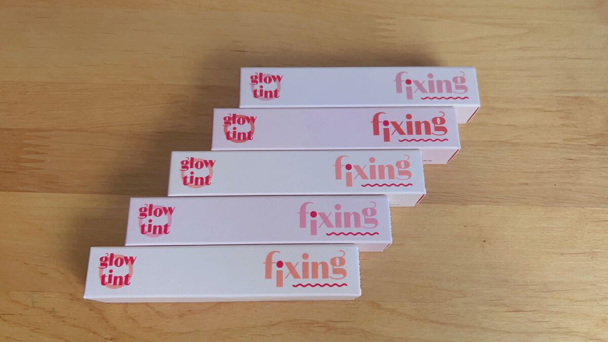 グロウ フィクシングティント/ETUDE/リップティントを使ったクチコミ(1枚目)