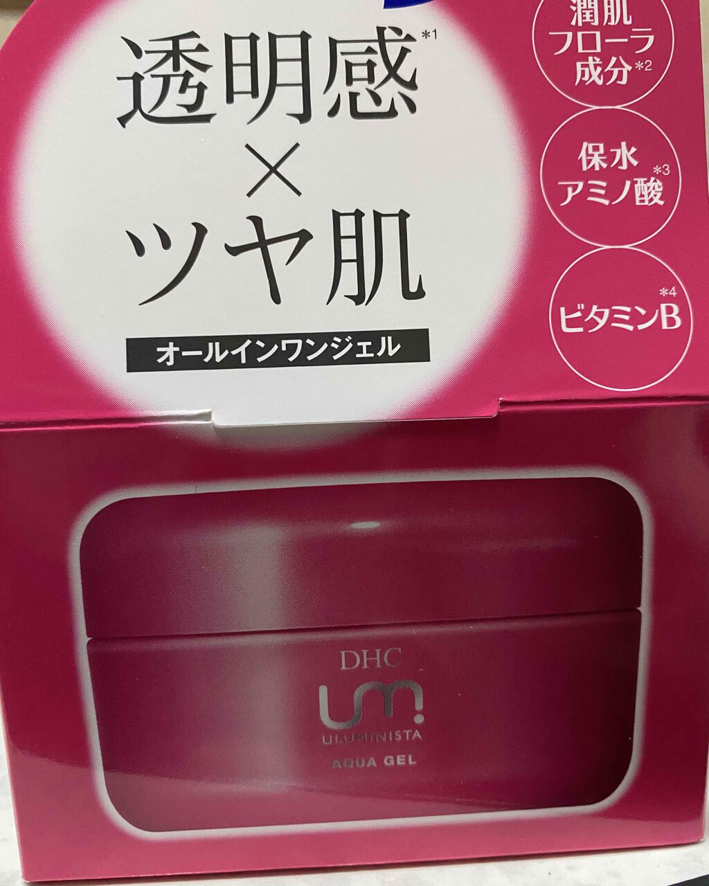ウルミニスタ アクア ジェル/DHC/フェイスクリームを使ったクチコミ（1枚目）