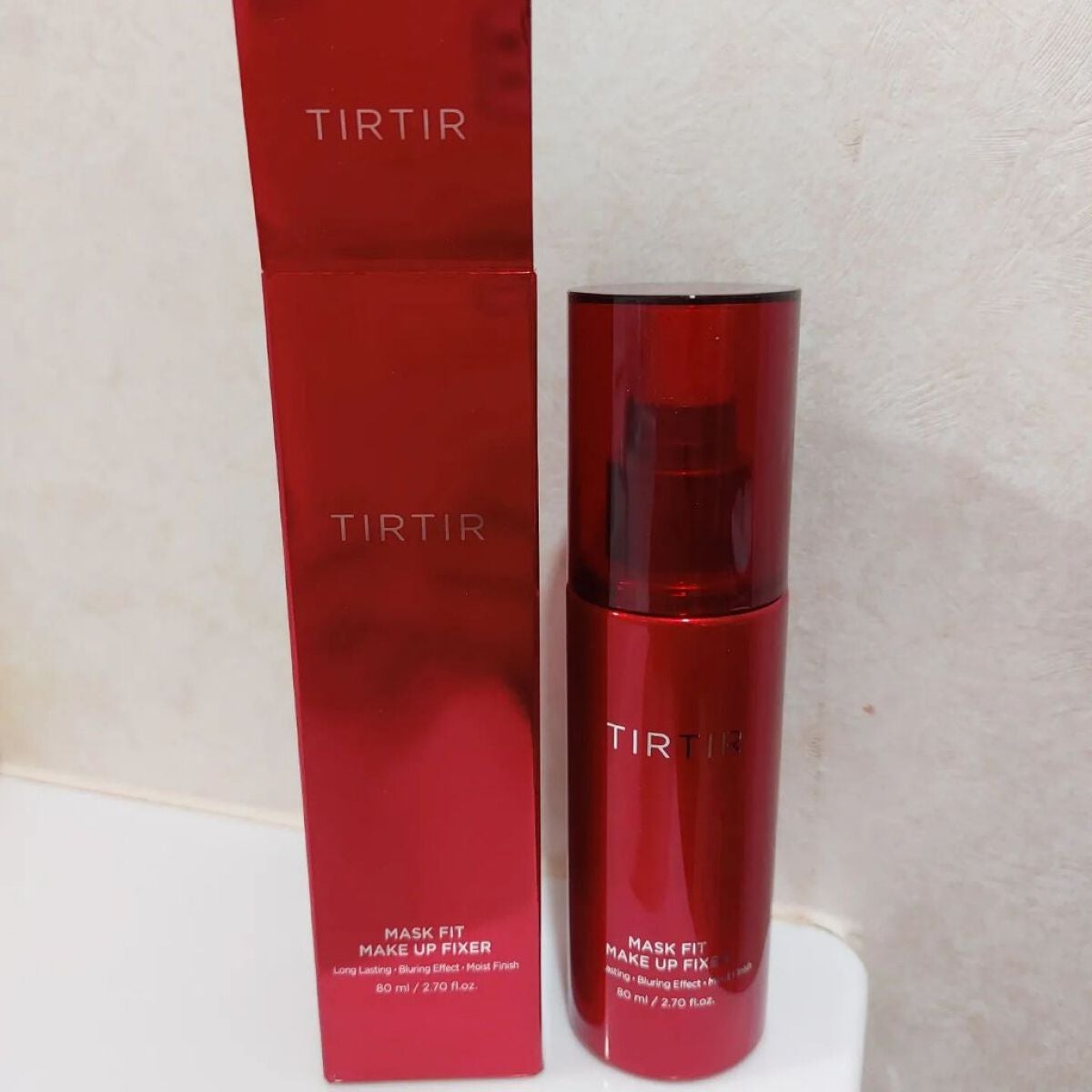 マスクフィット メイクアップフィクサー/TIRTIR(ティルティル)/フィックスミストを使ったクチコミ(3枚目)
